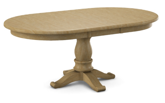 Parawood 54-72" x 42" Round Extension Top w/Pedestal Build-a-Table