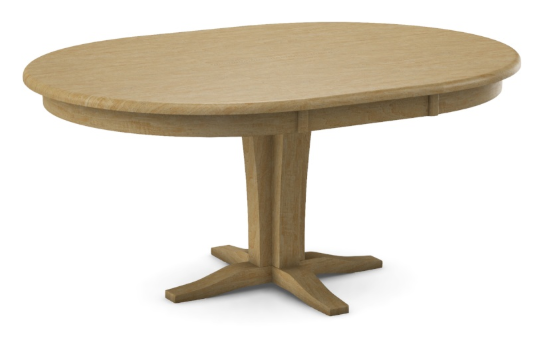 Parawood 48-66" x 48" Round Extension Top w/Pedestal Build-a-Table