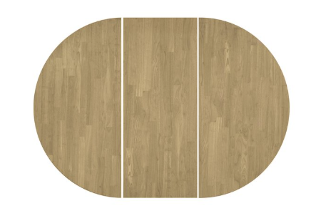 Parawood 48-66" x 48" Round Extension Top w/Pedestal Build-a-Table