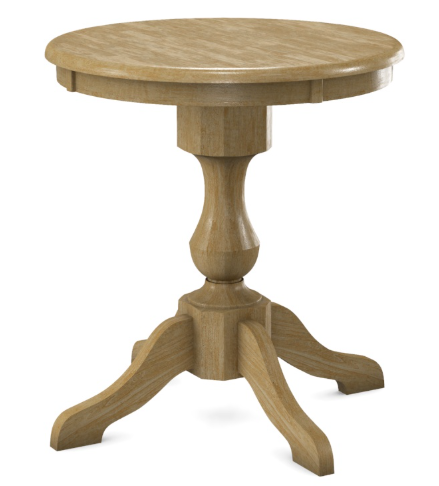 Parawood 22" x 22" Round Top w/Pedestal Build-a-Table