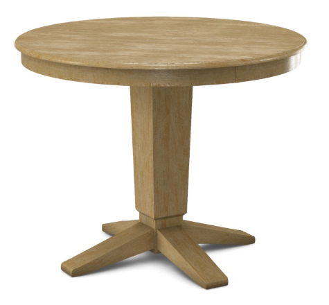 Parawood 42 x 42" Round Table w/Pedestal Build-a-Table