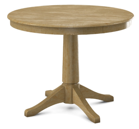 Parawood 42 x 42" Round Table w/Pedestal Build-a-Table