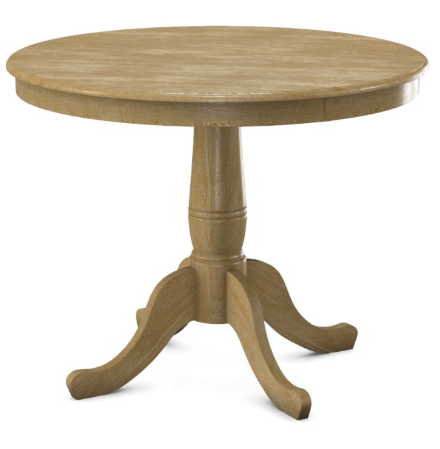 Parawood 42 x 42" Round Table w/Pedestal Build-a-Table