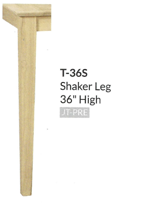 Parawood 30"x30" Square Table w/Legs Build-A-Table