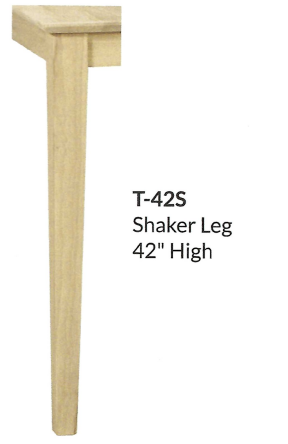 Parawood 30"x30" Square Table w/Legs Build-A-Table