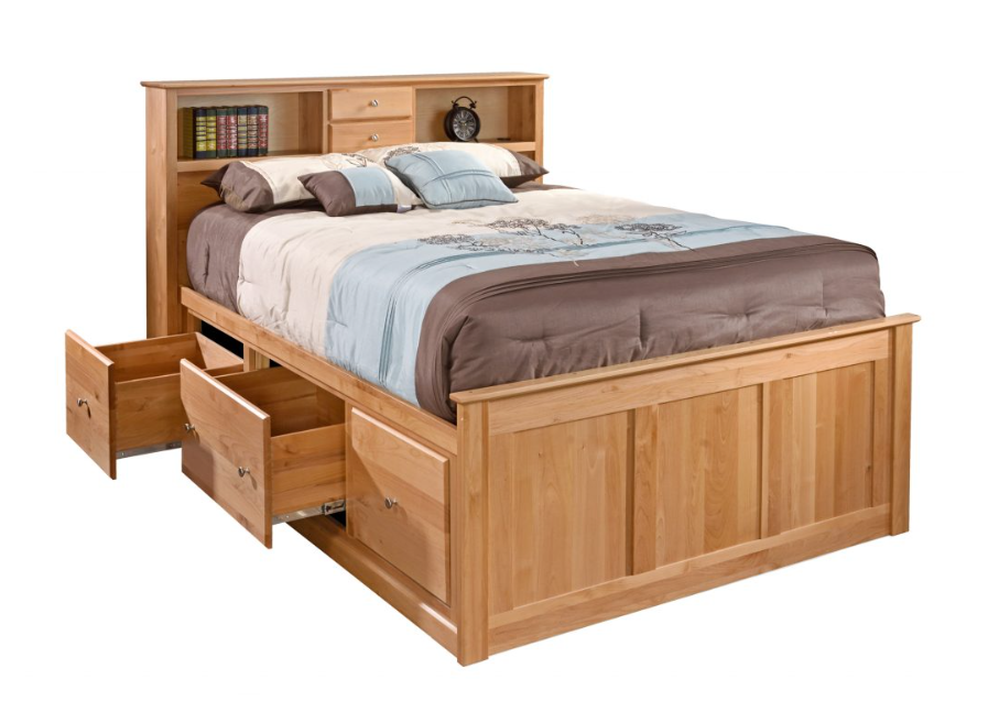 9 Drawer Tall Shaker Chest Bed