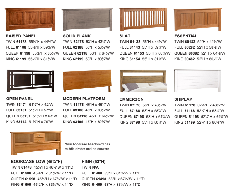 6 Drawer Elevated Storage Beds