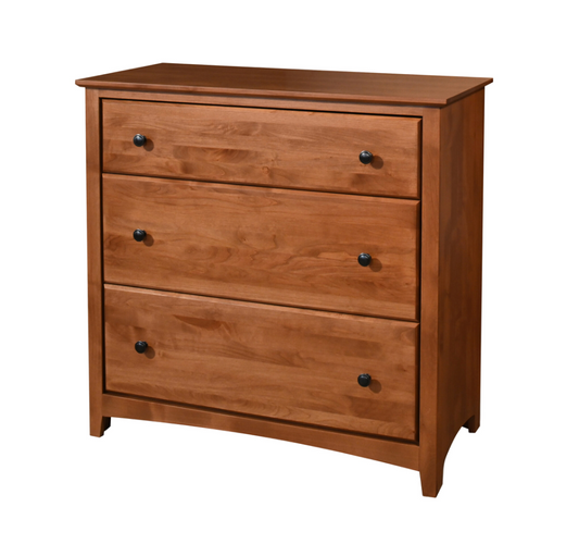 Alder Shaker 3 Drawer Chest