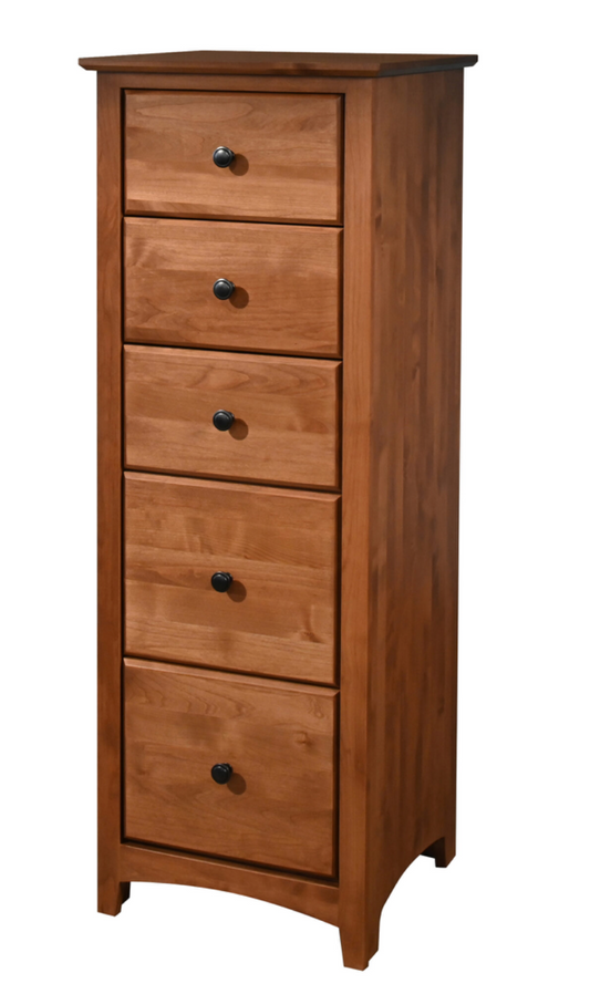 Alder Shaker 5 Drawer Lingerie