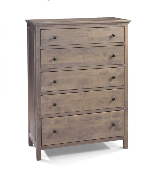 Heritage 5 Drawer Wide Chest