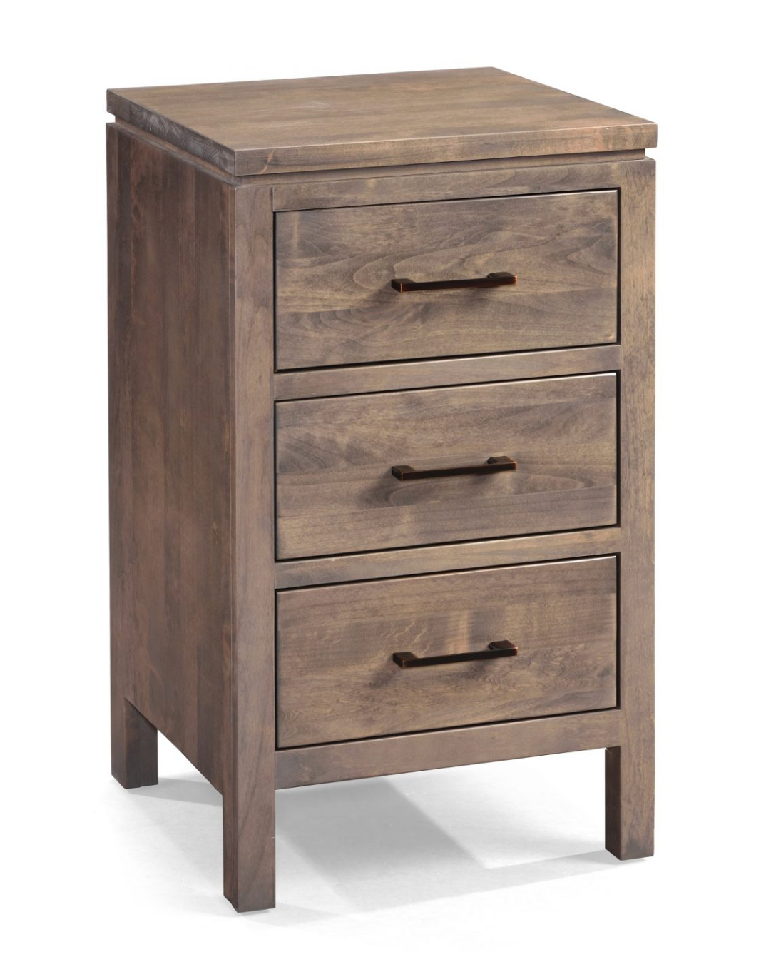 2 West 3 Drawer Nightstand