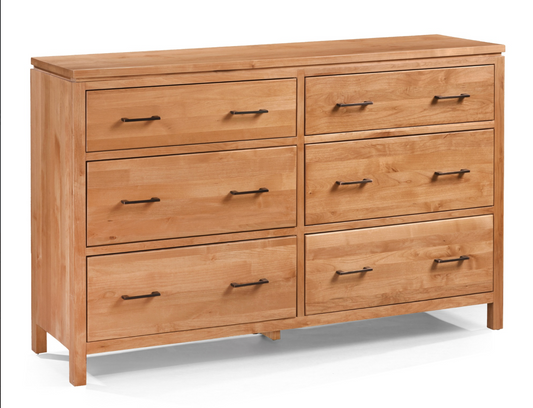 2 West 6 Drawer Dresser