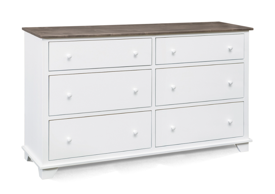 "Portland" 6 Drawer Dresser