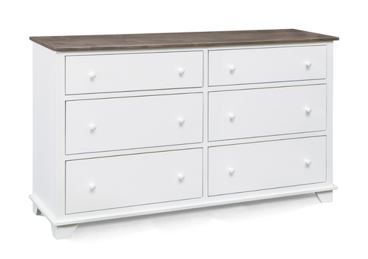"Portland" 6 Drawer Dresser