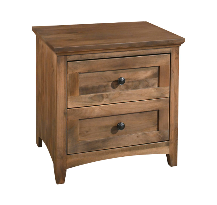 Emmerson 2 Drawer Wide Nightstand