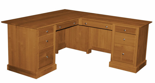 Shaker Alder Return  for Executive Desk