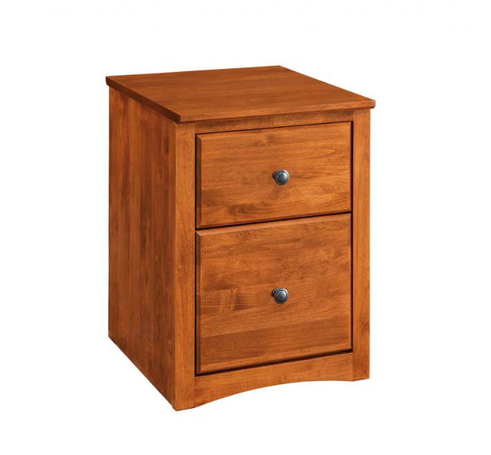 Shaker 2 Drawer Rolling File