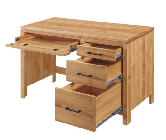 2 West 4 Drawer Desk