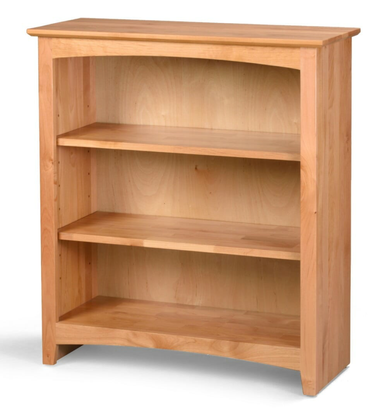 Alder Shaker 36″W x 36″H Bookcase