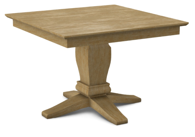 Parawood 42" x 42" Square w/Pedestal Build-a-Table