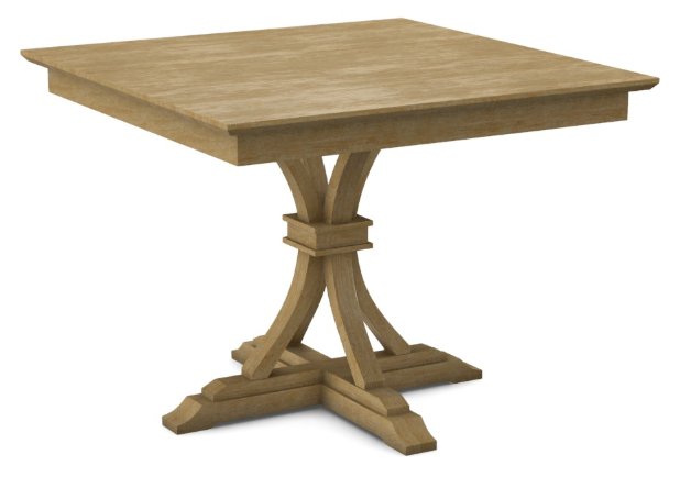 Parawood 42" x 42" Square w/Pedestal Build-a-Table