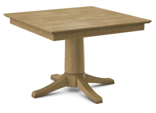 Parawood 42" x 42" Square w/Pedestal Build-a-Table