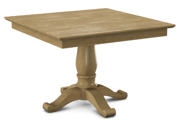 Parawood 42" x 42" Square w/Pedestal Build-a-Table