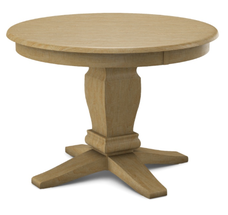 Parawood 42" x 42" Round Top w/Pedestal Build-a-Table
