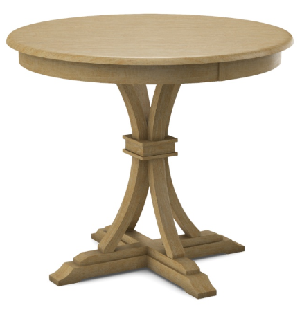 Parawood 42" x 42" Round Top w/Pedestal Build-a-Table