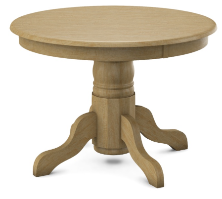 Parawood 42" x 42" Round Top w/Pedestal Build-a-Table