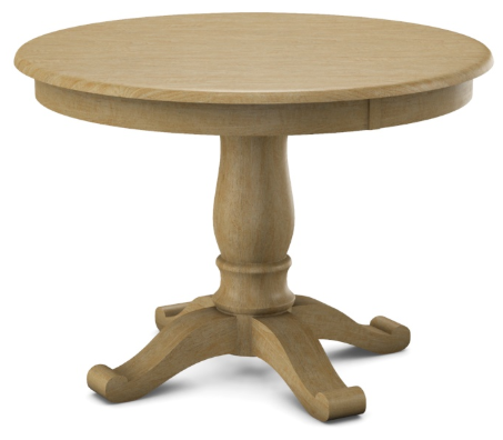 Parawood 42" x 42" Round Top w/Pedestal Build-a-Table