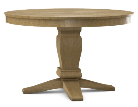 Parawood 48" x 48" Round Top w/Pedestal Build-a-Table