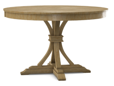 Parawood 48" x 48" Round Top w/Pedestal Build-a-Table