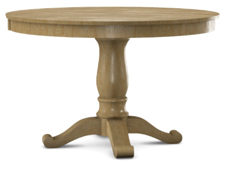 Parawood 48" x 48" Round Top w/Pedestal Build-a-Table