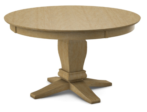 Parawood 52" x 52" Round Top w/Pedestal Build-a-Table
