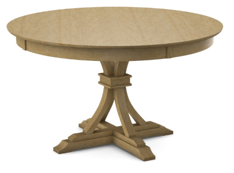 Parawood 52" x 52" Round Top w/Pedestal Build-a-Table