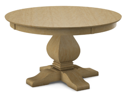 Parawood 52" x 52" Round Top w/Pedestal Build-a-Table
