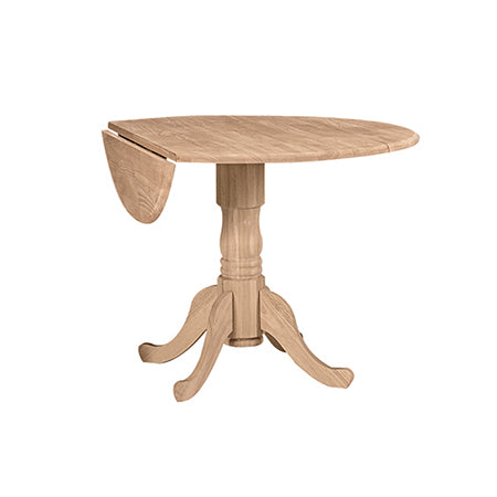 42" Dropleaf Pedestal Table