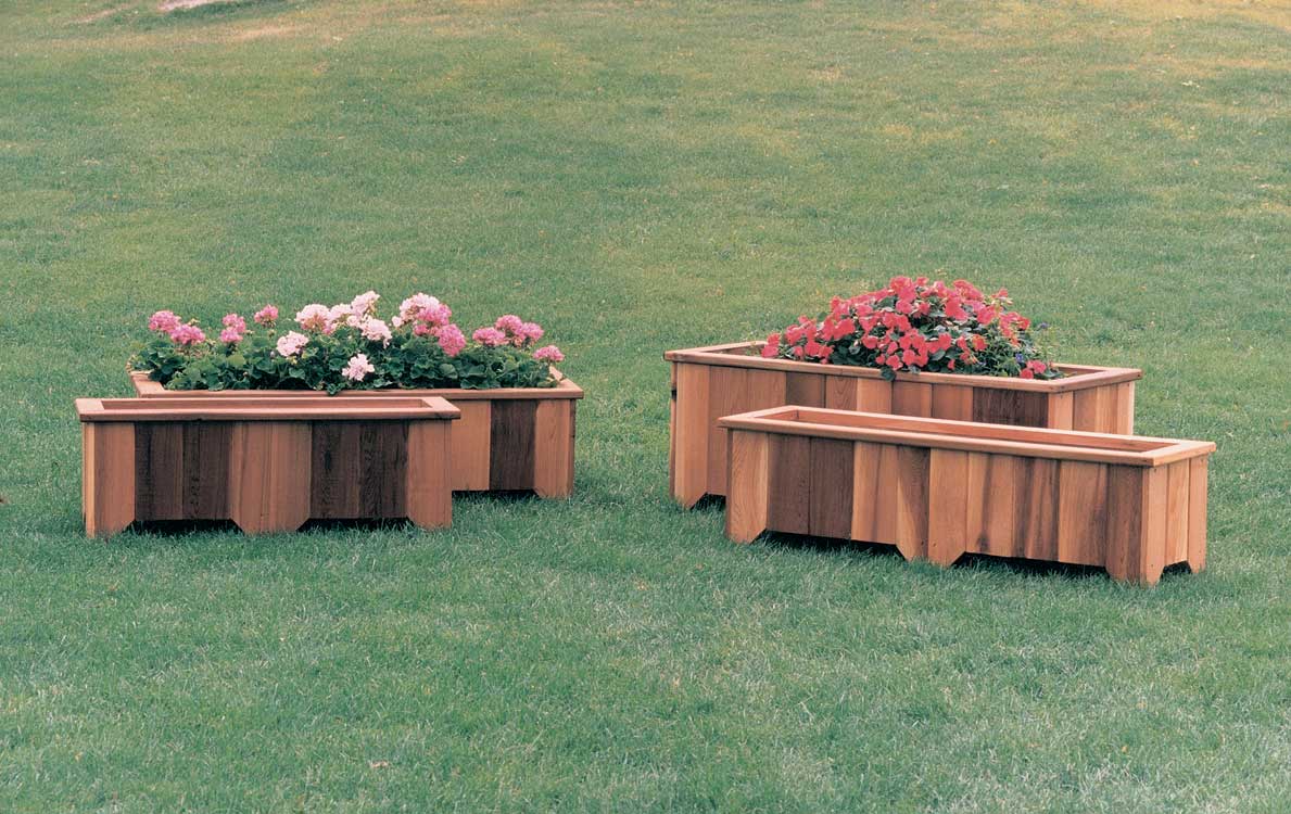 Large-High Rectangular Planter Box