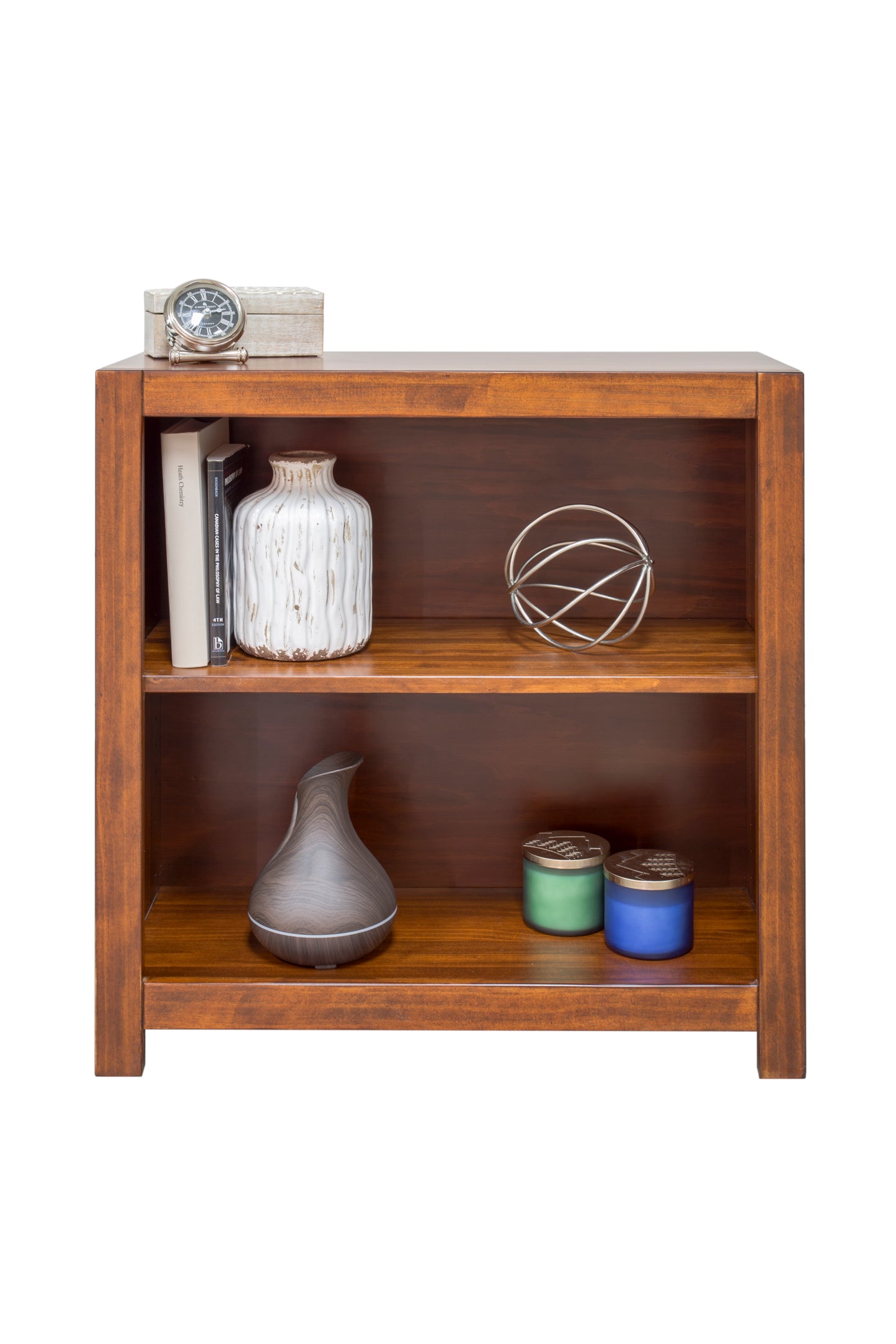 Pine Erica Square Cut 24"W x 30"H Bookcase