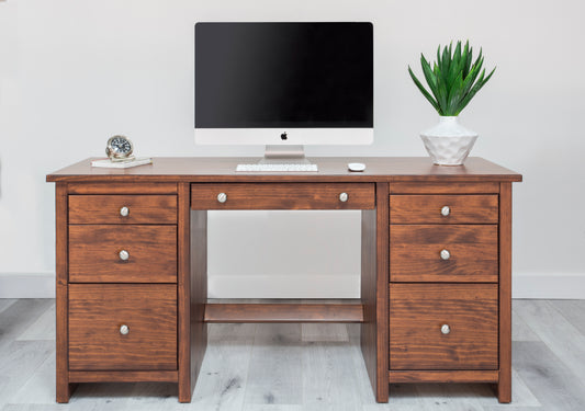 Large Double Pedestal Erica Desk