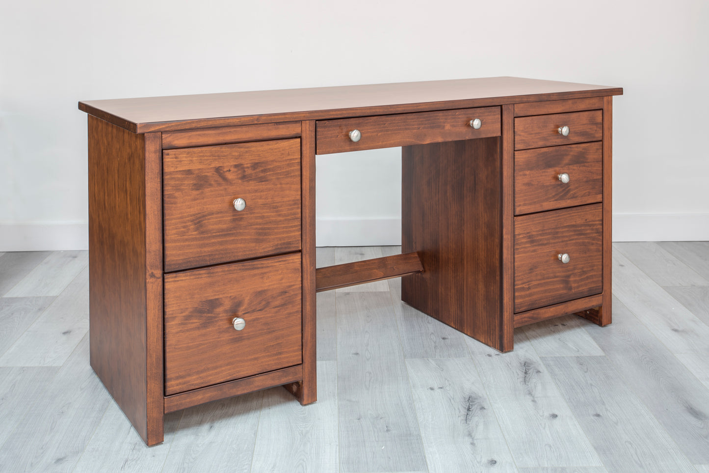 Large Double Pedestal Erica Desk
