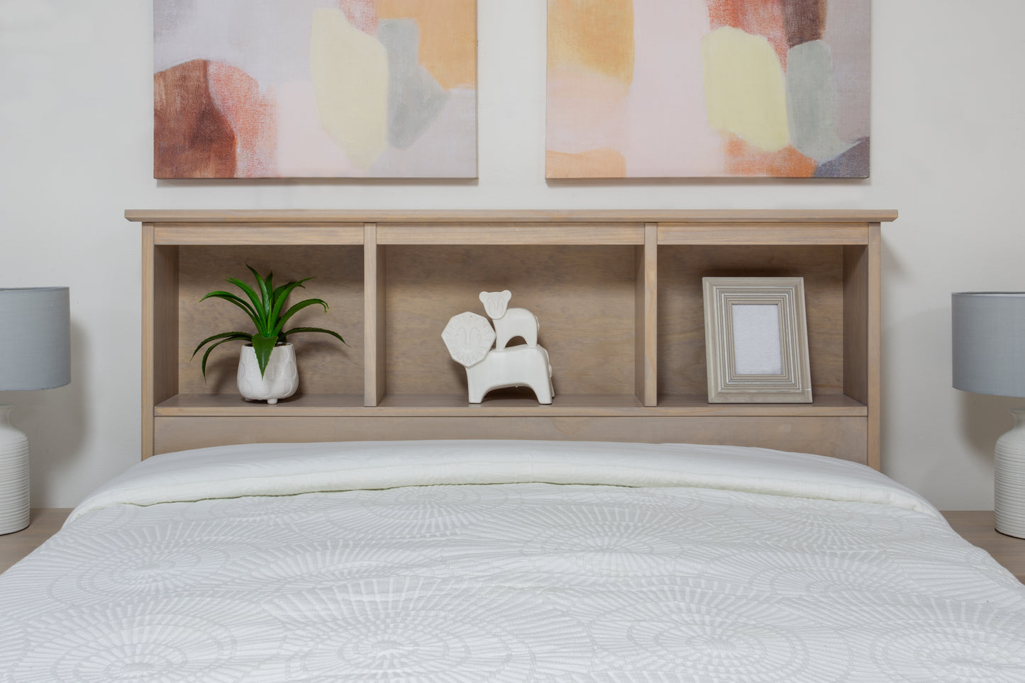 "Youth" Mates Storage Bed w/Bookcase Headboard - Queen