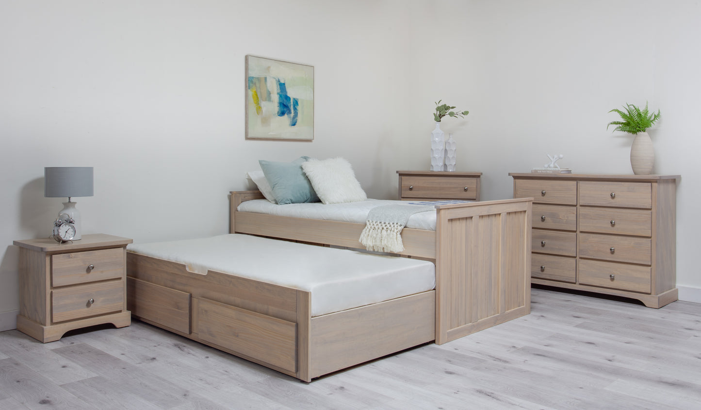 Youth Trundle Storage Bed - Twin
