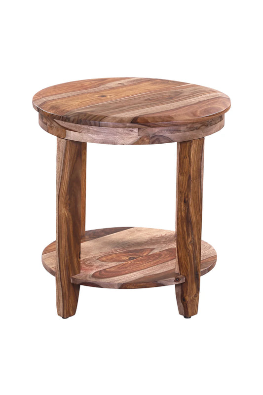 Sonora Round End Table - "Harvest"