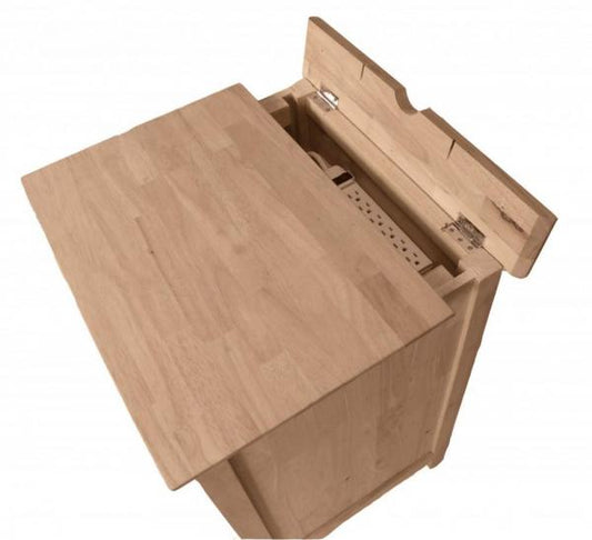 Lancaster 3-Drawer Hideaway Nightstand