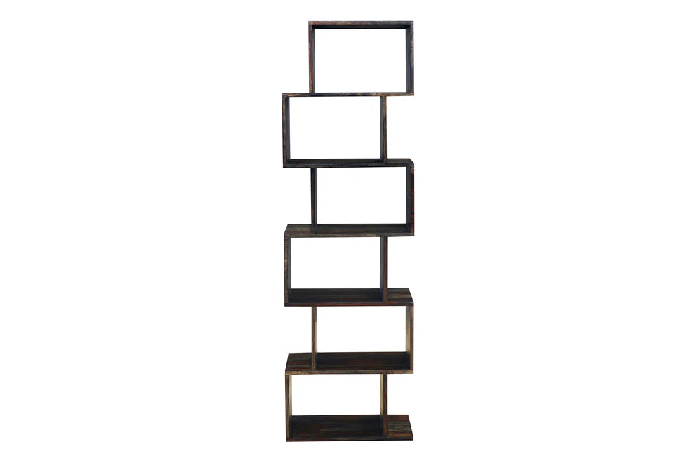 Fall River 6-Cube Bookcase - "Black Walnut"