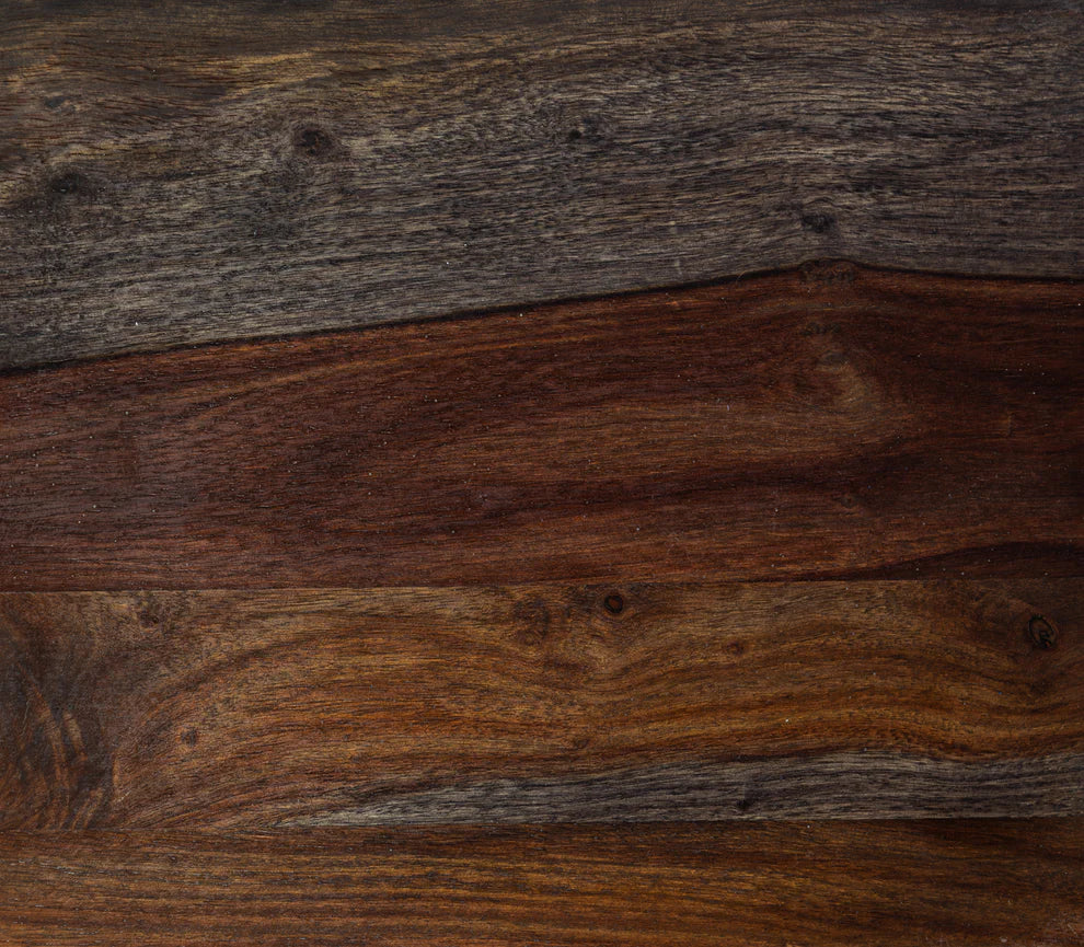 Manzanita Live Edge Console Table - "Midnight"