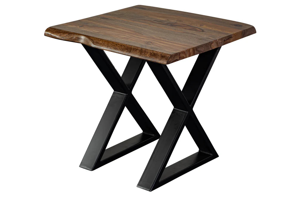 Manzanita Live Edge End Table - "Harvest"