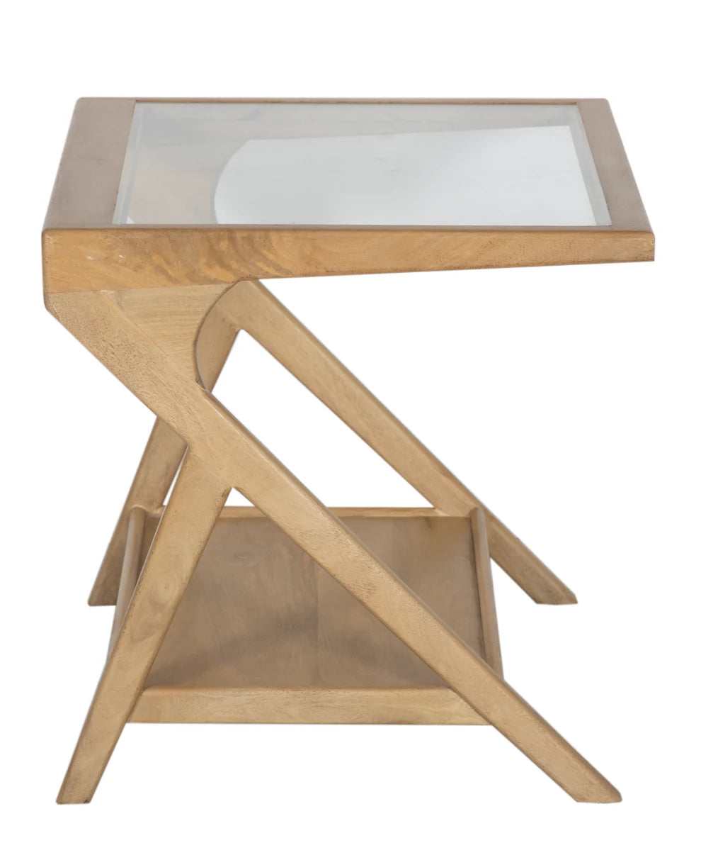 Canberra End Table - "Natural"